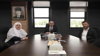 Mihalgazi Belediye Başkanı Akgünden iş birliği ziyareti