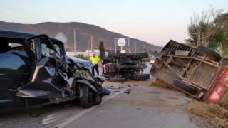 Milasta trafik kazası: 1 yaralı