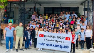 Minik öğrenciler Hayme Ana Türbesini ziyaret etti