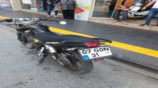 Motosiklet sürücüsü değil, trafik canavarı çıktı