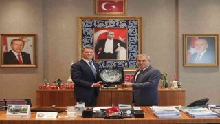 Müdür Sıralıdan Başkan Işıka ziyaret