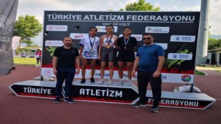 Muğla Büyükşehir atletizm sporcusu Türkiye 2incisi oldu