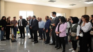 Mühendislik Mimarlık Fakültesi öğrencilerinden mezuniyet sergisi
