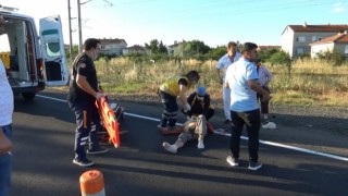 Muratlıda alkollü sürücü motosiklete çarptı: 1 ağır yaralı