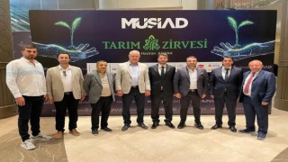 MÜSİAD Kırşehir Şubesi tarım zirvesine katıldı