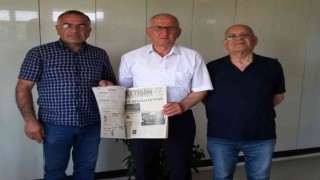 Nebioğlu gazetesi ciltlenip başkanlara hediye edildi