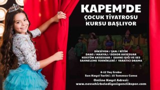 Nevşehirde çocuklar için tiyatro