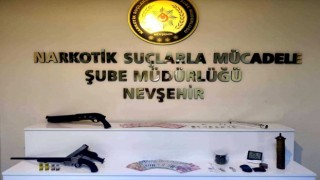 Nevşehirde eş zamanlı operasyon