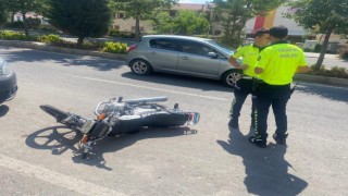 Nevşehirde motosiklet kazası