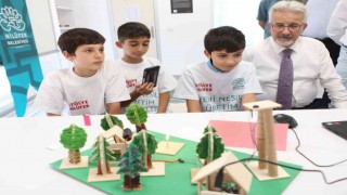 Nilüferli çocuklar iklim dostu projelerini sergiledi