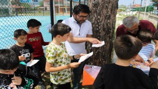Öğrencilere oryanting sporunun tanıtımı yapıldı