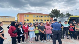 Öğrencilere polislik mesleği tanıtıldı