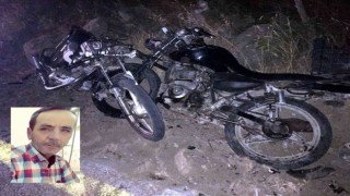 Ölümüne tesadüf...Akrabalar motosikletle çarpıştı: 1 ölü