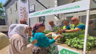 Orduda 200 bin fide toprakla buluşturuldu
