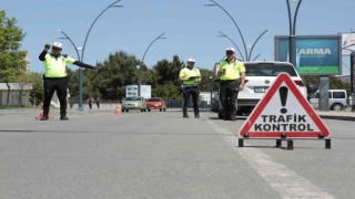 Orduda trafik denetimleri