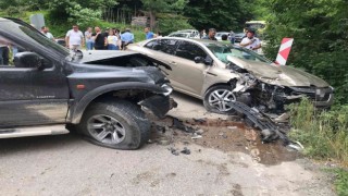 Orduda trafik kazası: 2 yaralı
