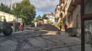 Ormanlıda asfalt çalışmaları başladı