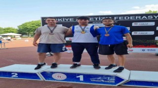 Osmangazili atlet müsabakaya damga vurdu