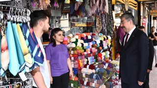 Osmaniye Valisi Erdinç Yılmaz Esnaf Ziyaretlerini Sürdürüyor