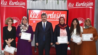 Osmaniye'de Proje kapsamında eğitime katılanlara belgeleri verildi