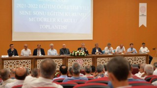 Osmaniye'de Sene sonu eğitim kurum Müdürleri toplantısı yapıldı