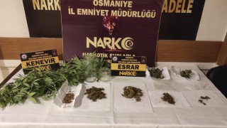 Osmaniye'de uyuşturucu operasyonlarına 8 tutuklama