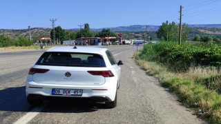 Otomobilin çarptığı yaya yaralandı