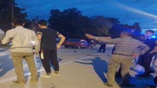 Otomobille çarpışan motosikletin sürücüsü hayatını kaybetti