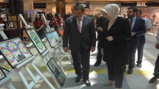 Özala ithafen resim sergisi