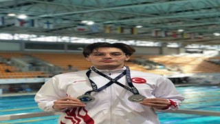 Paletli Yüzme Avrupa Şampiyonasında 2 gümüş madalya