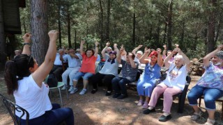 Parkinson hastaları piknikte moral buldu