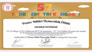 PAÜ Çocuk Nefroloji Bilim Dalı 57. Türk Pediatri Kongresinde büyük başarı