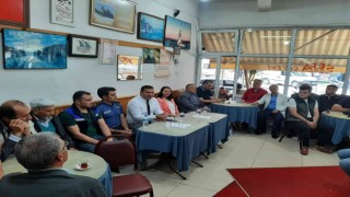Pazaryerinde geleneksel halk toplantısı çay evinde gerçekleştirildi
