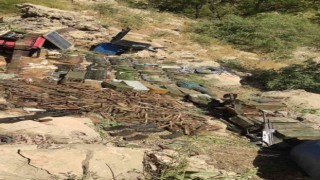 Pençe-Kilit Operasyonu bölgesinde teröristlere ait çok sayıda silah ve mühimmat ele geçirildi