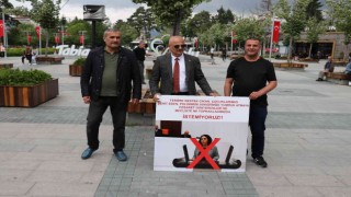 Polise yumruk atan HDPli vekil Aydemir, Boluda protesto edildi