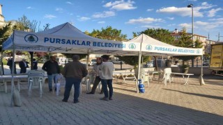 Pursaklar Belediyesi vatandaşların acılı gününde yanında