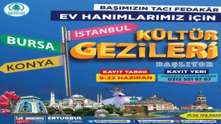 Pursaklar Belediyesinden ev hanımlarına özel kültürel geziler