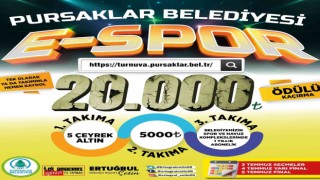 Pursaklar Belediyesinden ödüllü Espor turnuvası