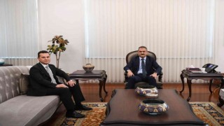 Rektör Topaldan Milli Eğitim Bakanı Prof. Dr. Mahmut Özere ziyaret