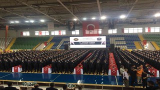 Rize POMEMde 570 polis adayı mezun oldu