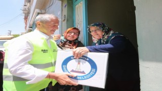 Şahinbeyde evinin önünü temiz tutanlar ödüllendiriliyor