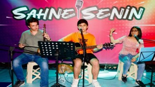 Sahne Senin ile gençlerden müzik ziyafeti