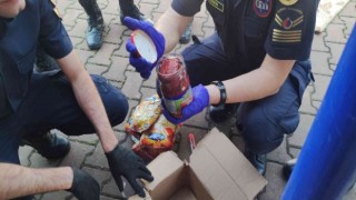 Salça kavanozundan eroin çıktı