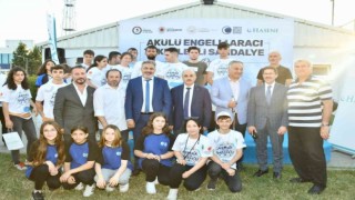 Samsunda 126 engelliye tekerlekli sandalye