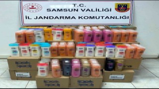 Samsunda jandarma 875 kutu sahte şampuan ve saç kremi ele geçirdi