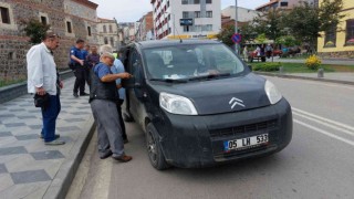 Samsunda trafik kazası: 1 yaralı