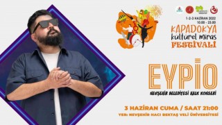 Sanatçı Eypio, sevenleriyle buluşacak