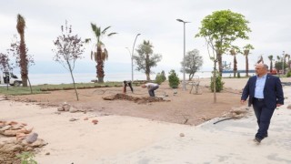 Şehit Nazım Ateş Parkında çalışmalar sürüyor