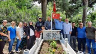 Şehit piyade er kabri başında anıldı