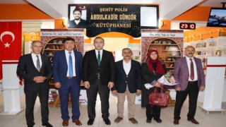 Şehit polis Abdulkadir Güngörün ismi kütüphanede yaşatılacak